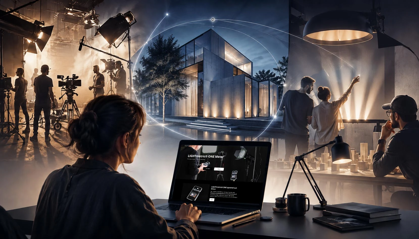 Informationen für Lichtdesigner, Architekten und Filmschaffende Informationen für Lichtdesigner, Architekten und Filmschaffende