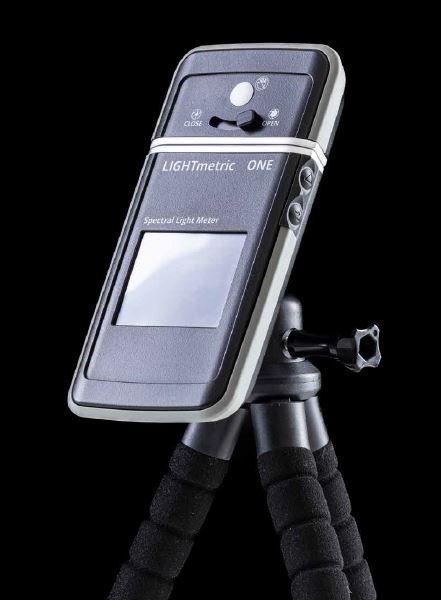 Lightmetric one auf Stativ